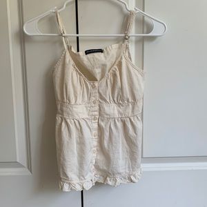 Brandy Melville Ruffle Tank